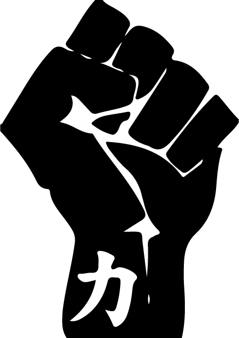 The Fall And Rise Of Chikara - Black Power (490x692), Png Download