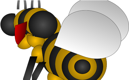 Bees Have Been Disappearing From Their Hives Just Leaving - Bee (530x278), Png Download