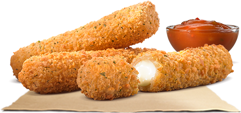 Mozzarella Sticks - Veggie Stick Burger King (500x540), Png Download