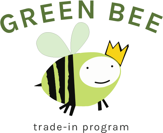 Green Bee Trade In Program - Bee (593x464), Png Download