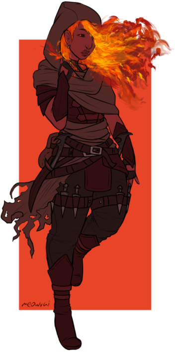 I Made A Dungeons & Dragons Sona A While Back - City Of Brass Fan Art (369x750), Png Download