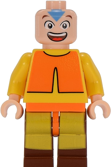 Lego Aang - Lego Legend Of Korra Sets (392x576), Png Download