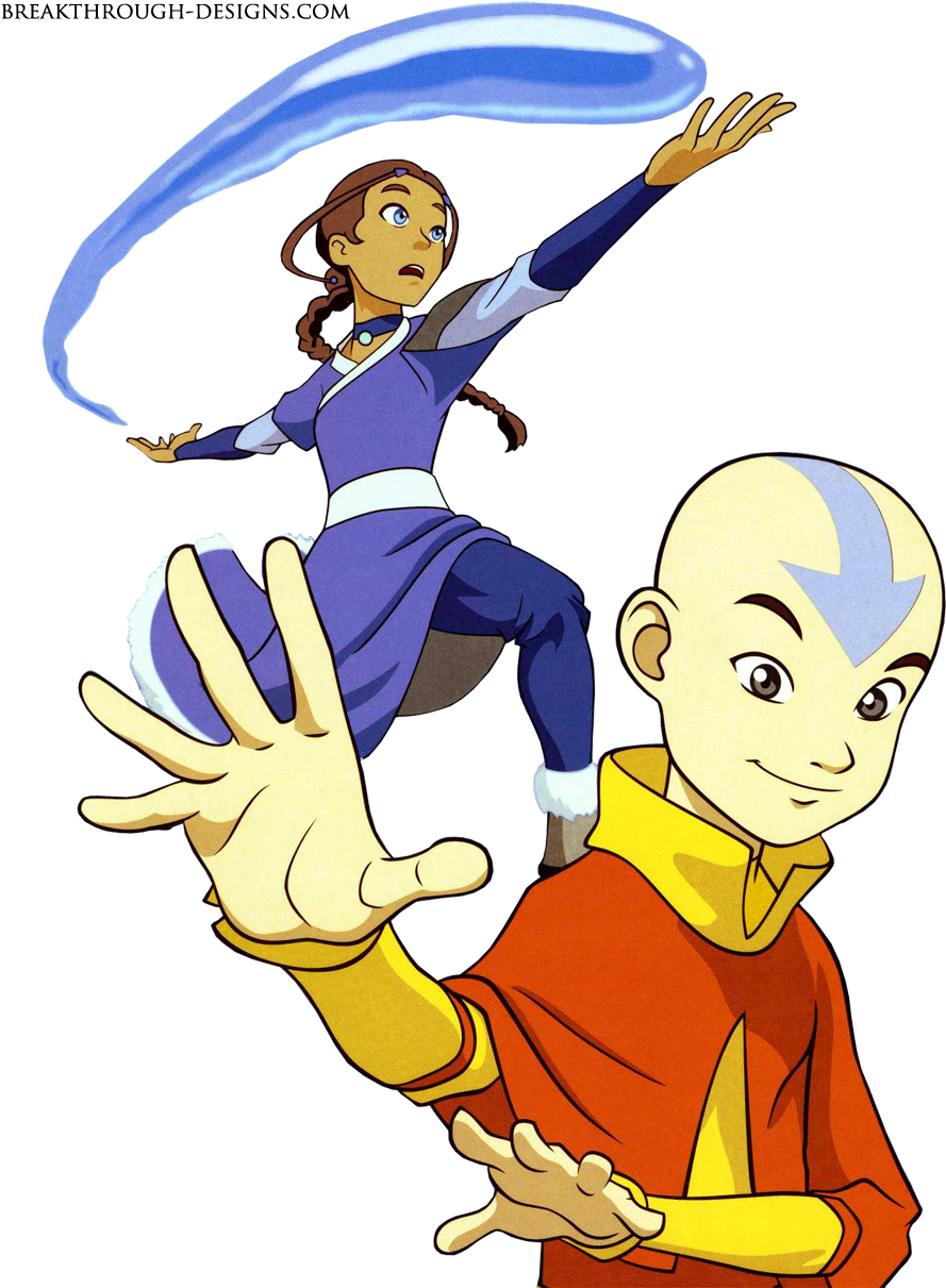 Download Kataang If Aang And Katara Get Married What Bending Katara And Aang Bending Png Image With No Background Pngkey Com