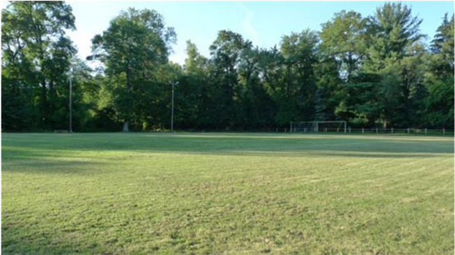 Sportfriends Soccer Club, Lighted Grass Field (960x365), Png Download