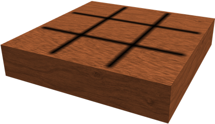 Tic Tac Toe Board - Puzzle Cube (420x420), Png Download