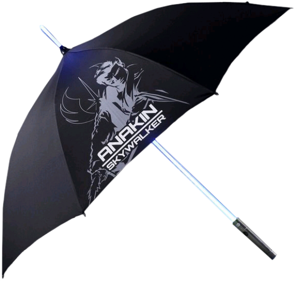 Star Wars Anakin Skywalker Lightsaber Umbrella (600x600), Png Download
