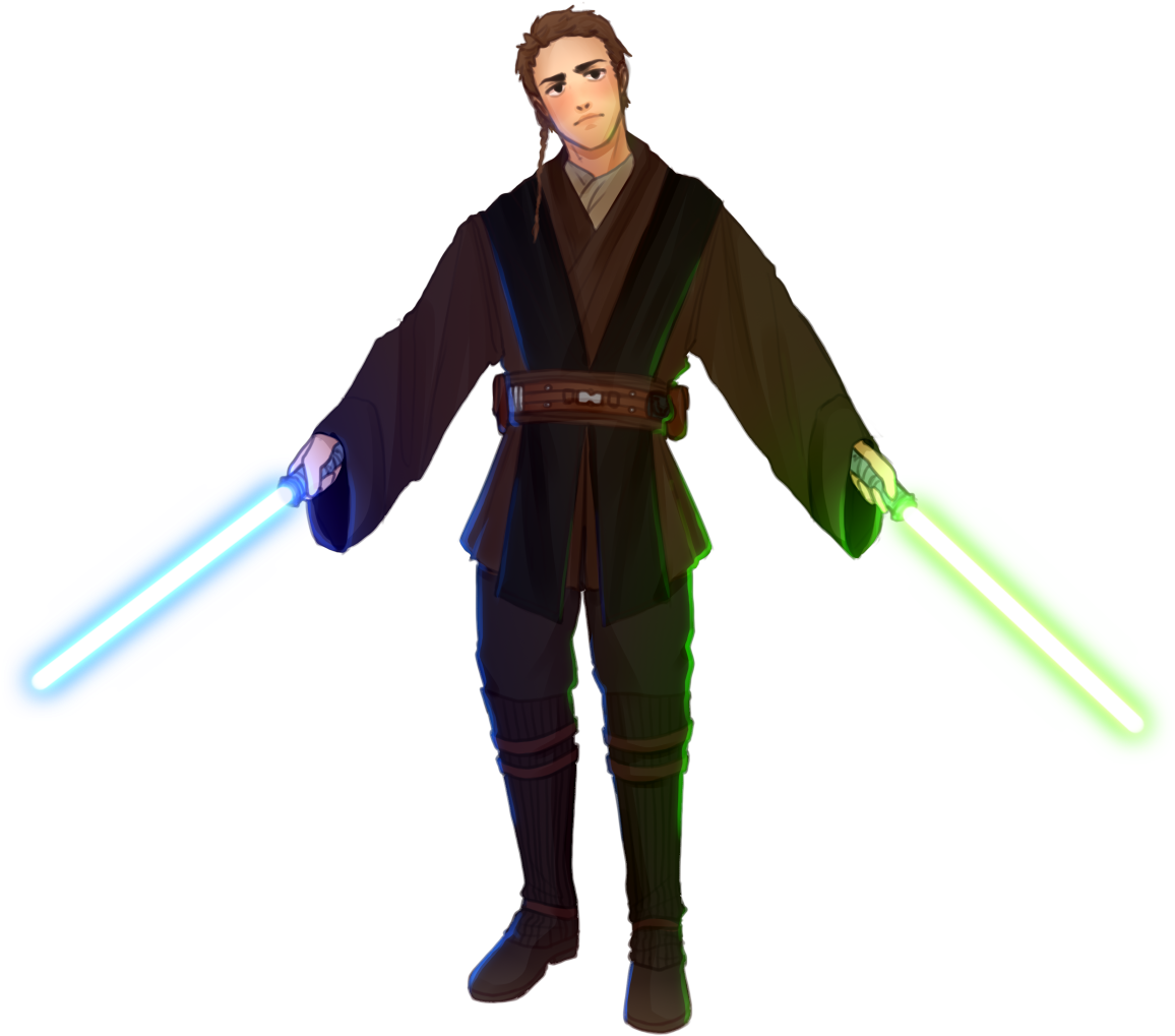 Anakin Skywalker / Star Wars Got A Lovely Ask From - Anakin Skywalker (1280x1171), Png Download