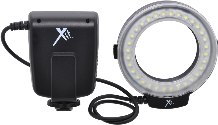 El Grupo Xit Ha Introducido Un Nuevo Anillo De Luz - Xit Pro Series Universal 2-in-1 Led Macro Ring Light (900x519), Png Download