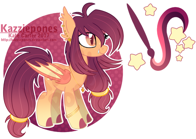 Painted Stars Themed Auction By Kazziepones - Design (650x460), Png Download