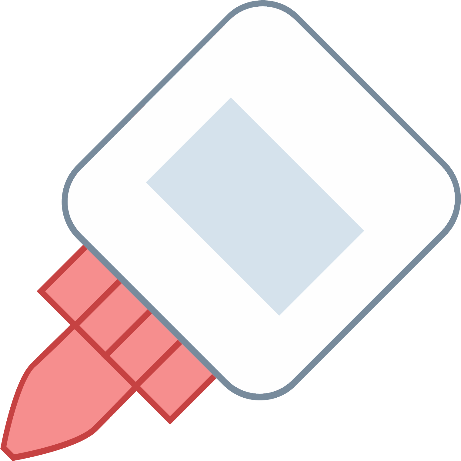 There Is A Curved Triangle For - Icon (1600x1600), Png Download