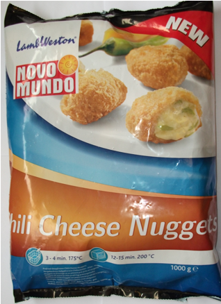 Chilli Cheese Nugget - Frozen Chilli Cheese Nuggets (450x450), Png Download
