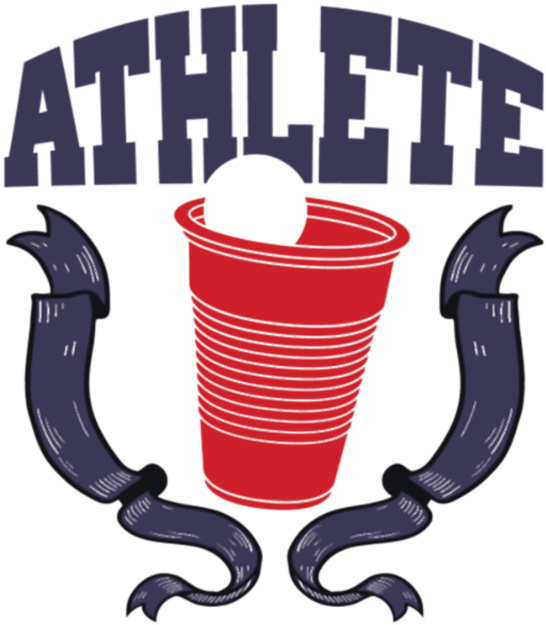 Beer Pong Athlete - Beer (790x691), Png Download
