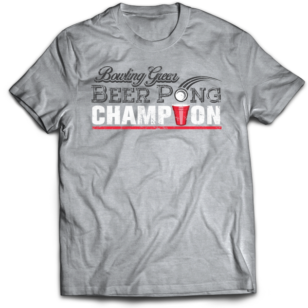 Bowling Green Beer Pong Champion T Shirt Bg Memories - Bangla T Shirt Design (600x600), Png Download