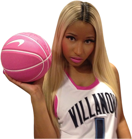 Transparent, Nicki Minaj, And Overlay Image - Nicki Minaj Villanova (500x492), Png Download