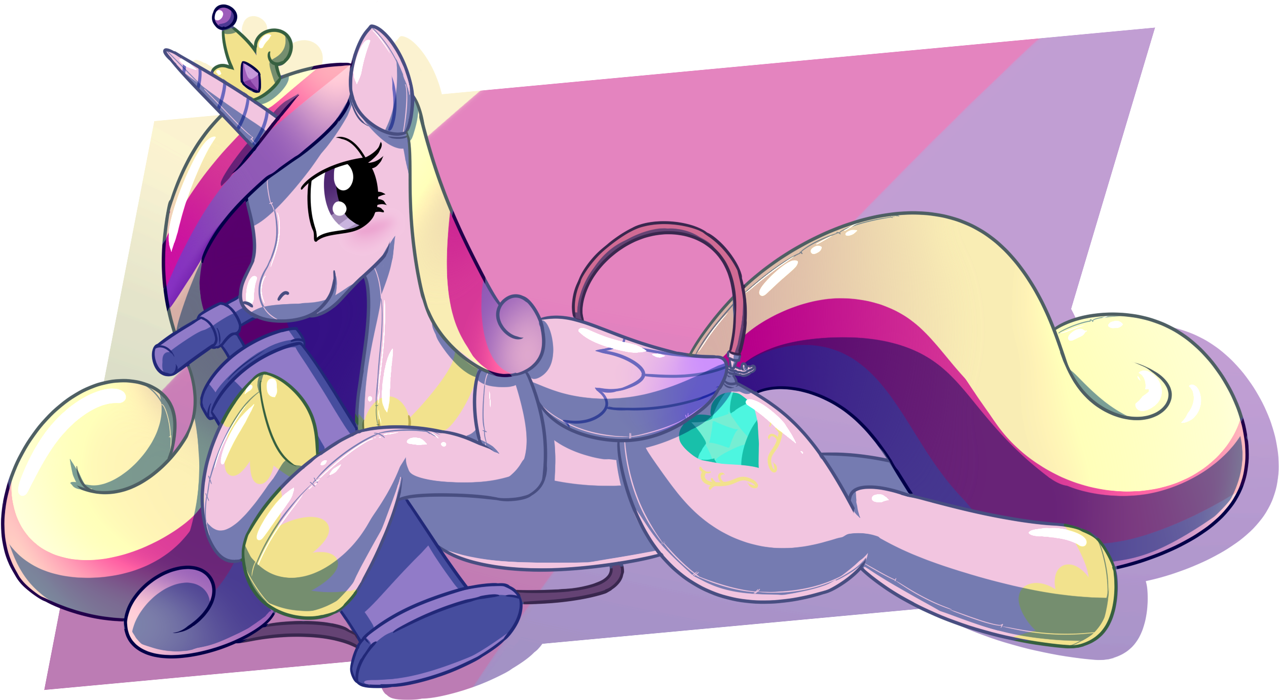 [876] Blowup Cadance Waifu™ - Inflatable Cadence (2600x1600), Png Download