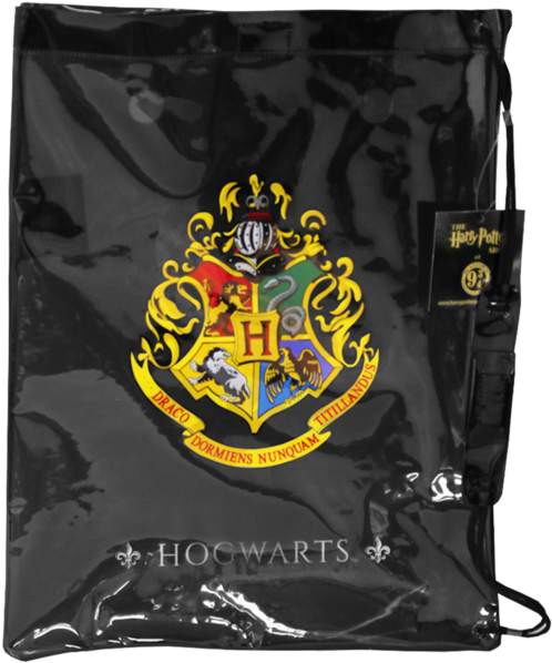 Banner Transparent Hogwarts Crest Swim Bag Product - Hogwarts Crest (422x480), Png Download