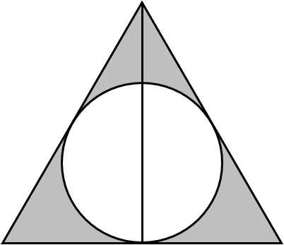 The Deathly Hallows - Security (402x347), Png Download