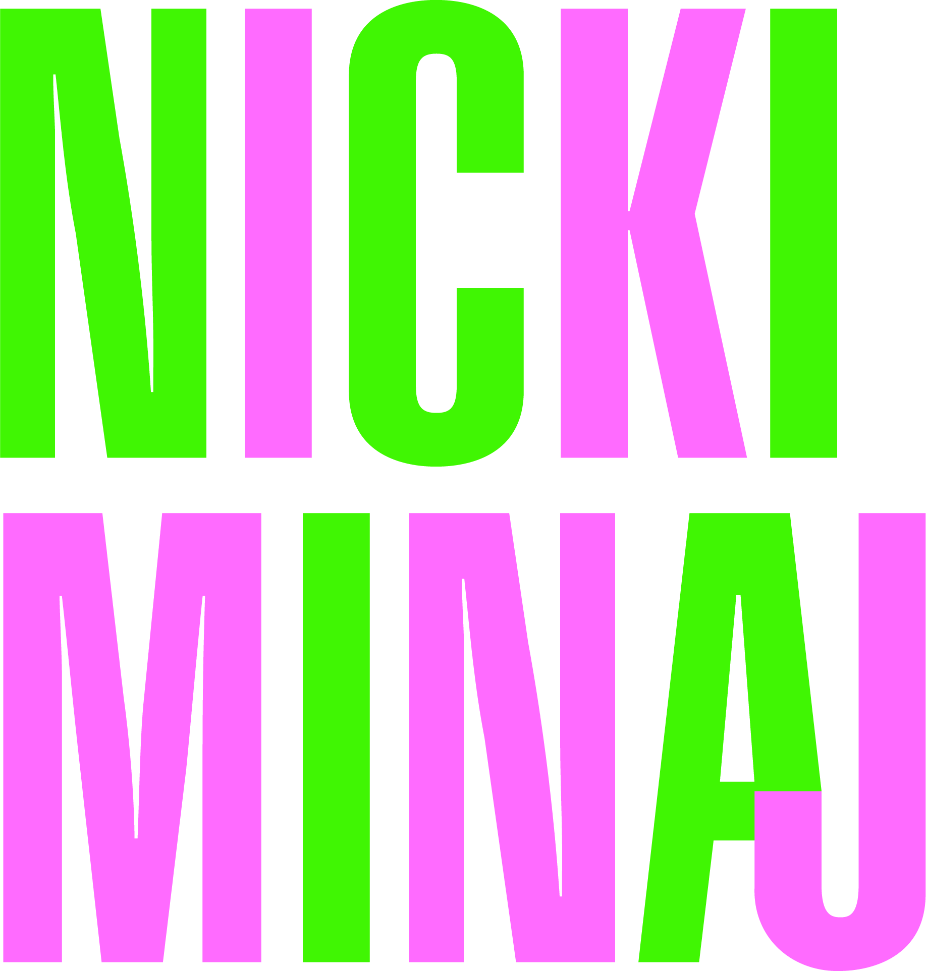 June 12, - Nicki Minaj Logo (1835x1925), Png Download