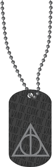 Harry Potter Deathly Hallows Dog Tag - Deathly Hallows (569x569), Png Download