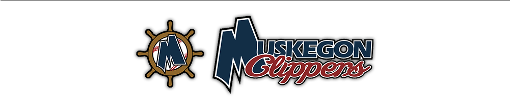 Muskegon Clippers Baseball At Historic Marsh Field - Emblem (1000x208), Png Download