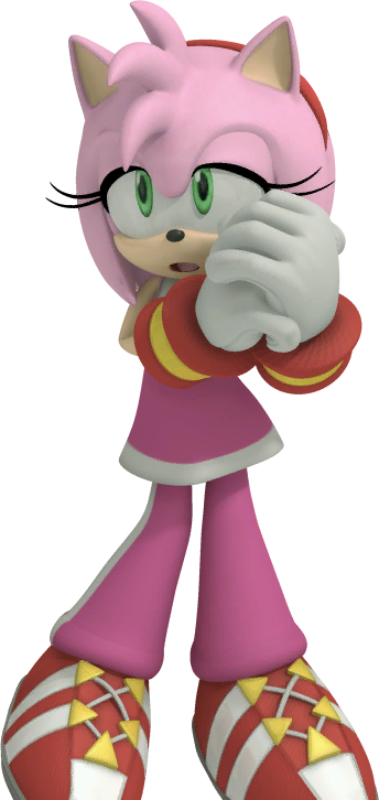 Freeriders Amy-prayer - Amy Rose Sonic Free Riders (344x726), Png Download