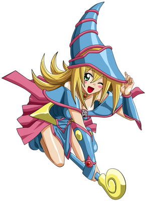 Picture - Dark Magician Girl Render (306x408), Png Download