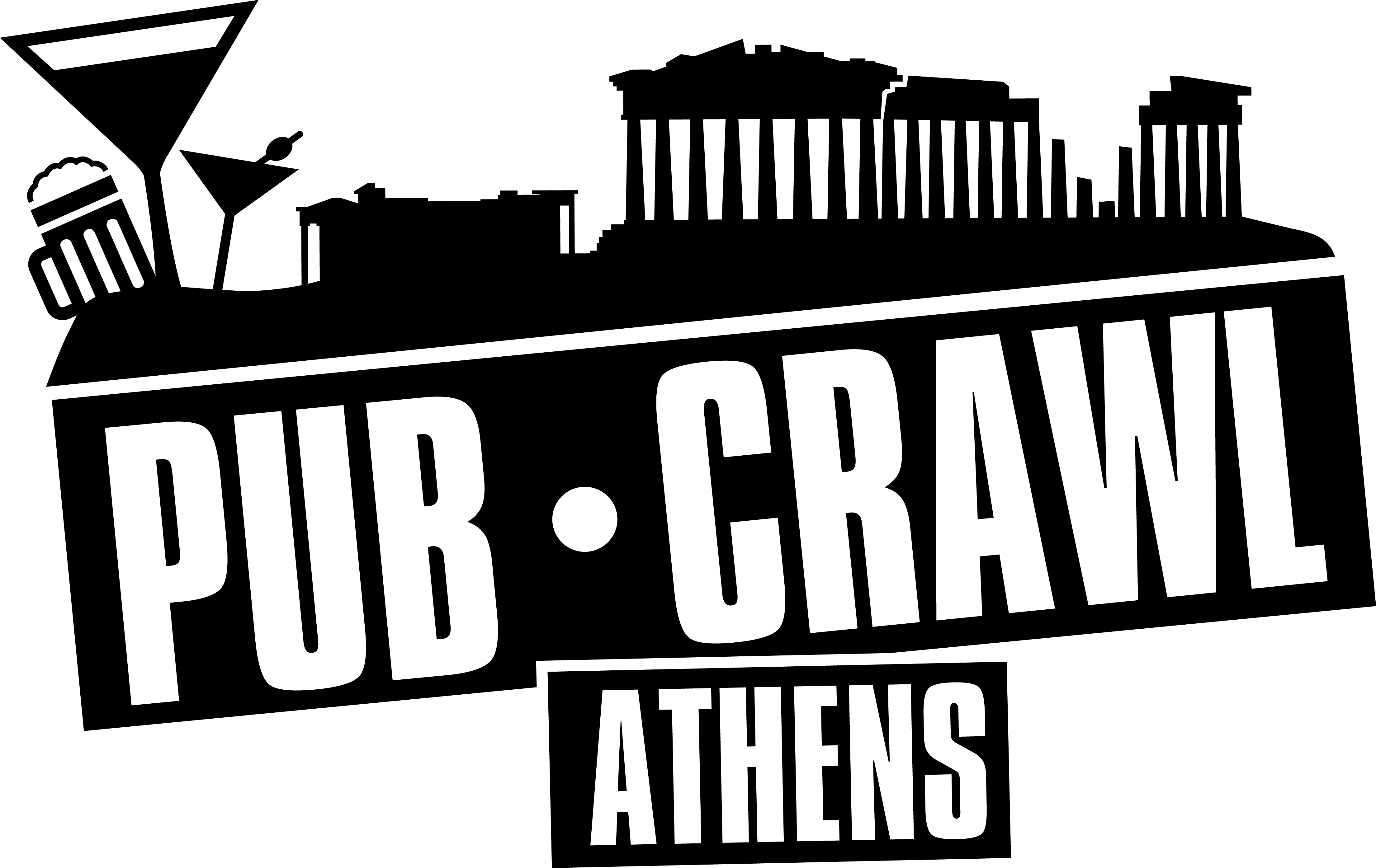 Beer Clipart Pub Crawl - Pub Crawl Logo (4419x2789), Png Download