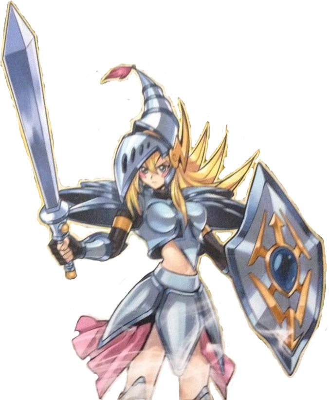 Dark Magician Girl The Dragon Knight Dmgdk By Goku162008 - Yu-gi-oh! Tcg: Dragons Of Legend Booster Pack (676x821), Png Download