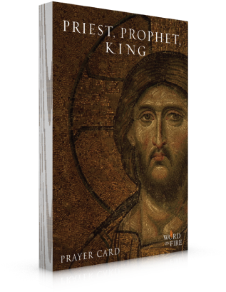 Priest, Prophet, King Prayer Card Packet - Jesus (800x800), Png Download