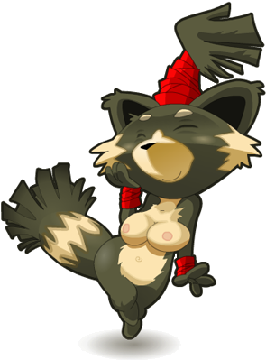 Tanuki Chan - Dofus Tanuki Chan (500x500), Png Download