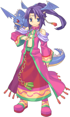 Magician - Trickster Dragon (300x420), Png Download