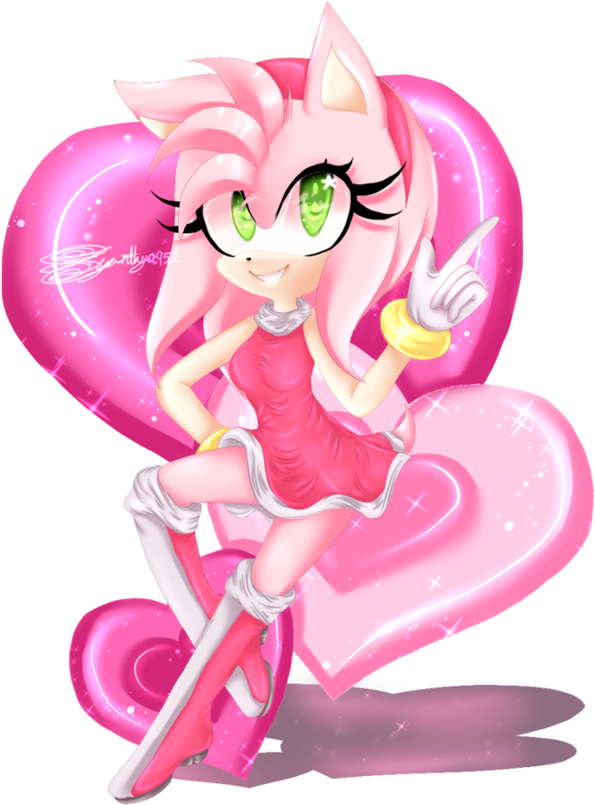 Amikku By Zyanthya951 - Amy Rose (766x1044), Png Download