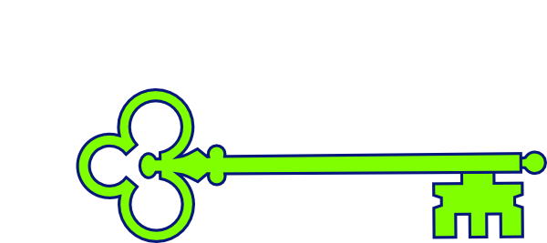 How To Set Use Green Skeleton Key Clipart (600x267), Png Download