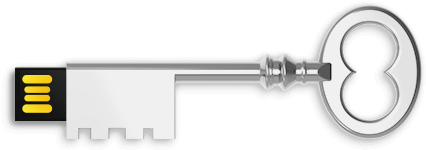 Side 1 Preview Side 2 Side 2 Preview Skeleton Key - Gold (488x370), Png Download