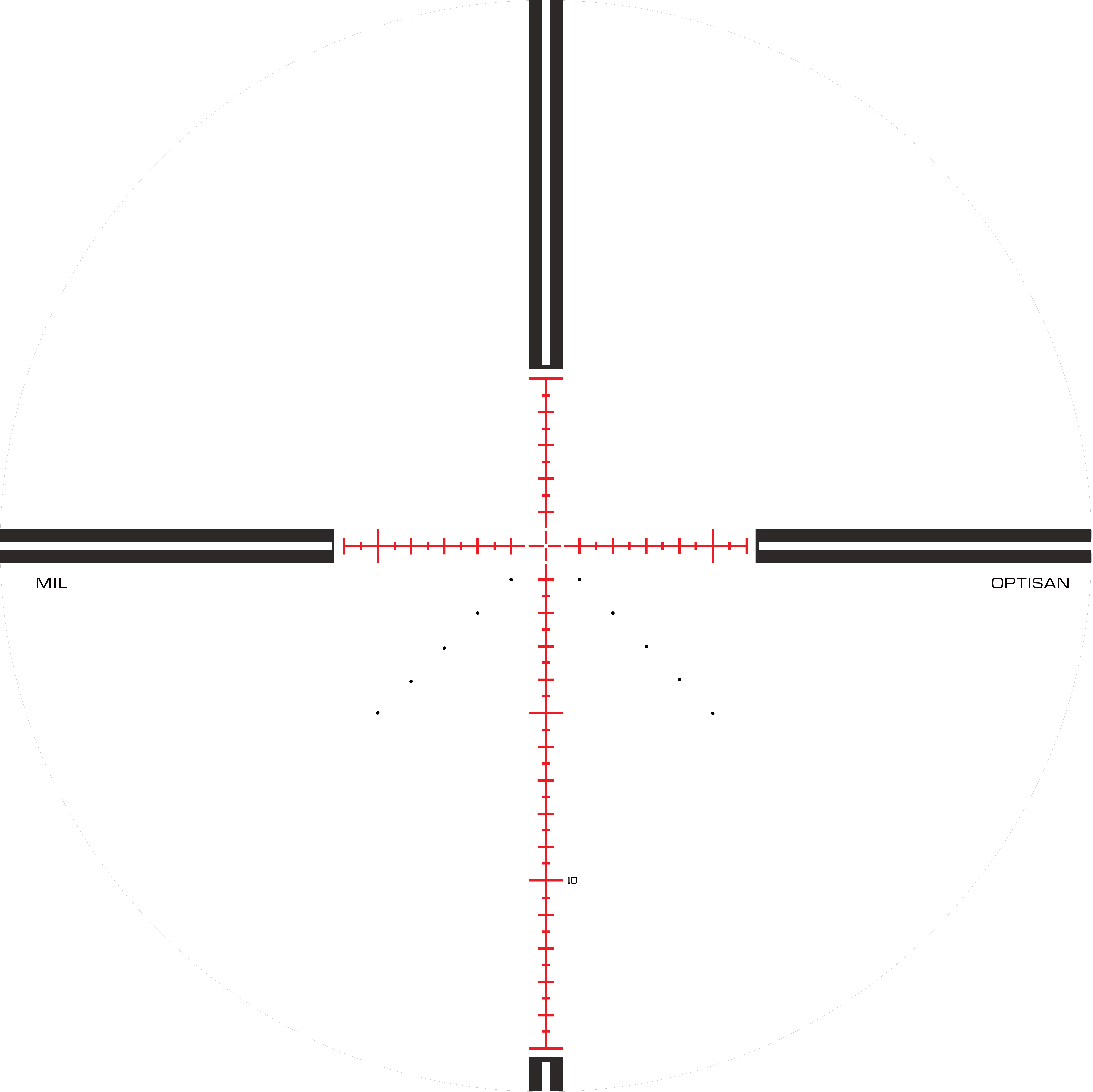Optisan Optics Mh24 Illuminated Reticle Diagram Free Transparent