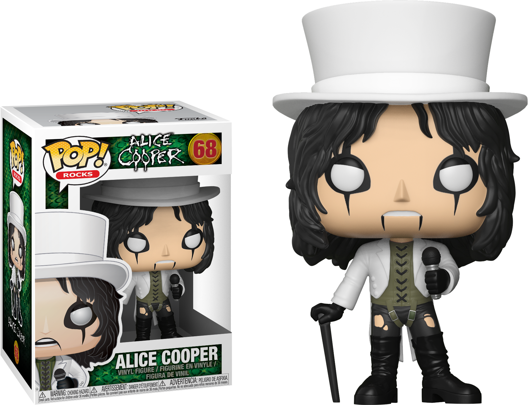 Funko Pop Ufc - Funko Pop Alice Cooper (1804x1385), Png Download