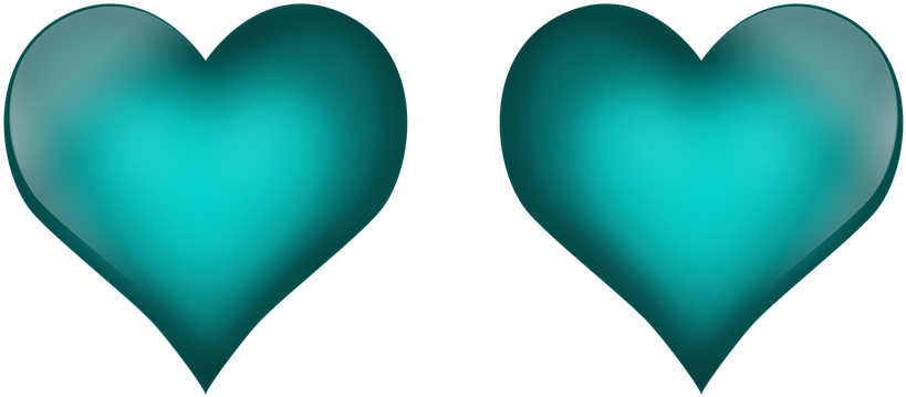 Emerald Png Picture - รูป หัวใจ สี เขียว (960x434), Png Download