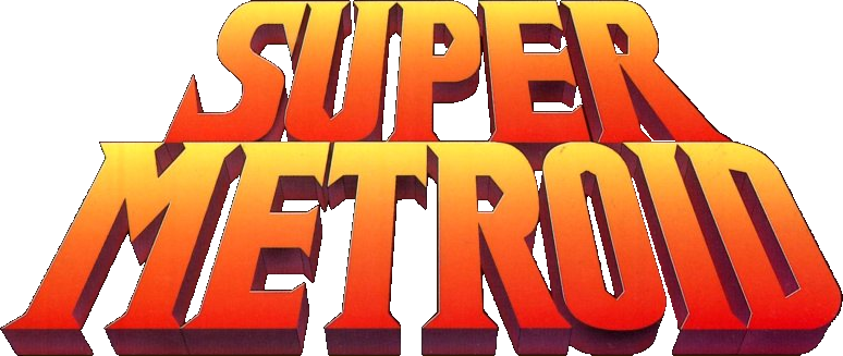 Super-metro#logo - Super Metroid Logo Png (774x327), Png Download