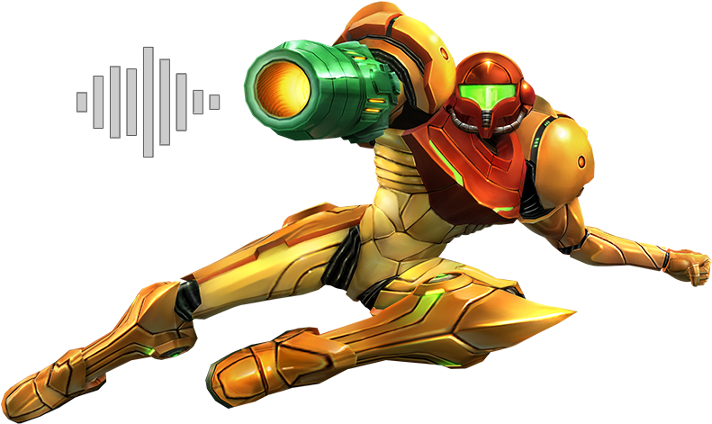 Metroid Music - Power Suit Samus Aran (800x503), Png Download