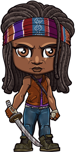 Walking Dead Lord Mesa (378x522), Png Download