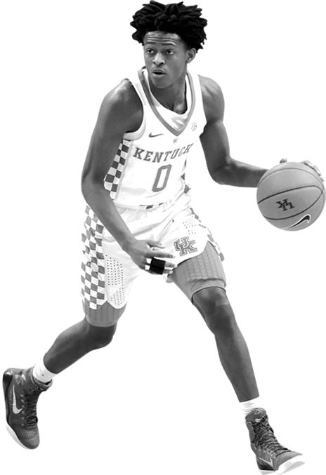De'aaron Fox - Basketball Player (464x677), Png Download