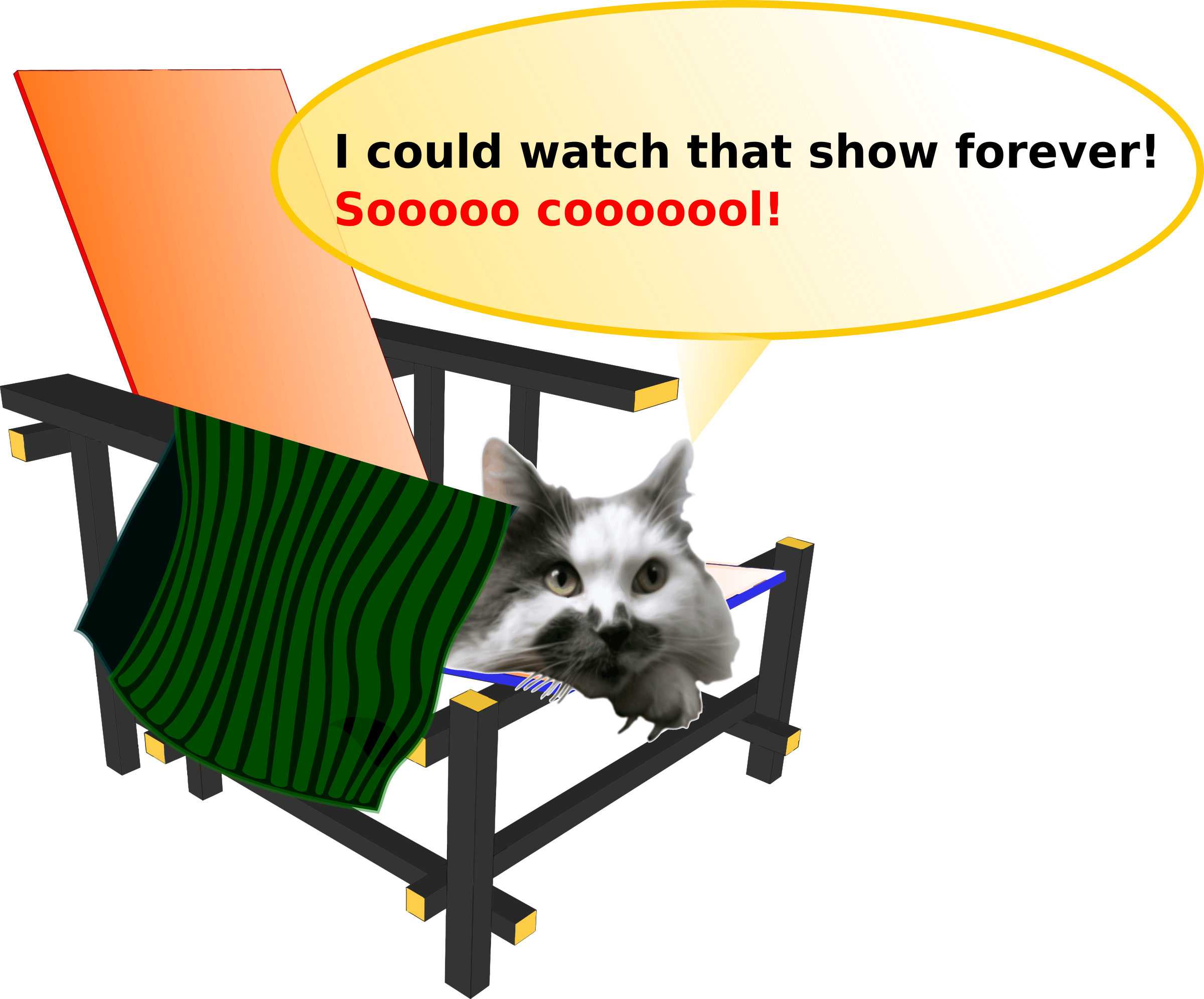 This Free Icons Png Design Of Cat With Yearning Eyes (2400x1991), Png Download