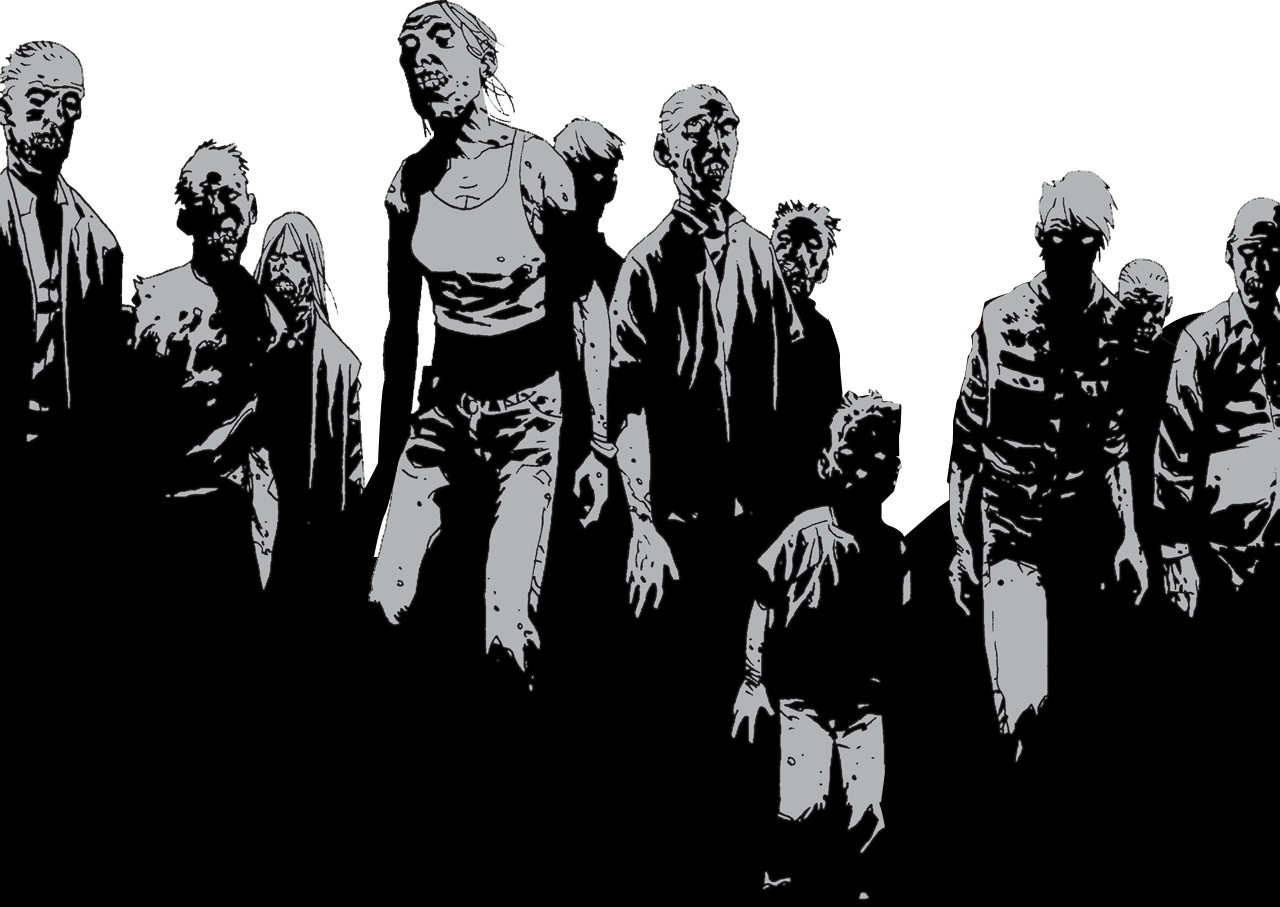 Walking Dead Book 1 (1280x907), Png Download