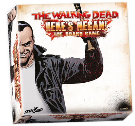Mantic Games Is Poised To Expand The Universe Of The - Walking Dead: Here's Negan [book] (470x470), Png Download