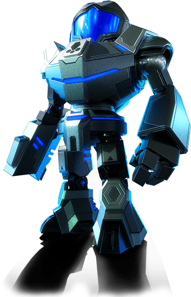 Nintendo Metroid Prime Federation Force [t] (391x607), Png Download