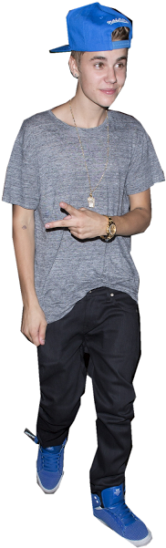 Justin Bieber Png - Standing (426x640), Png Download