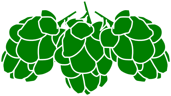 Hops Green Clip Art At Clker - Hops Clipart (600x338), Png Download