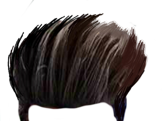 Click Here - > - Hair Style Hd Png (521x390), Png Download