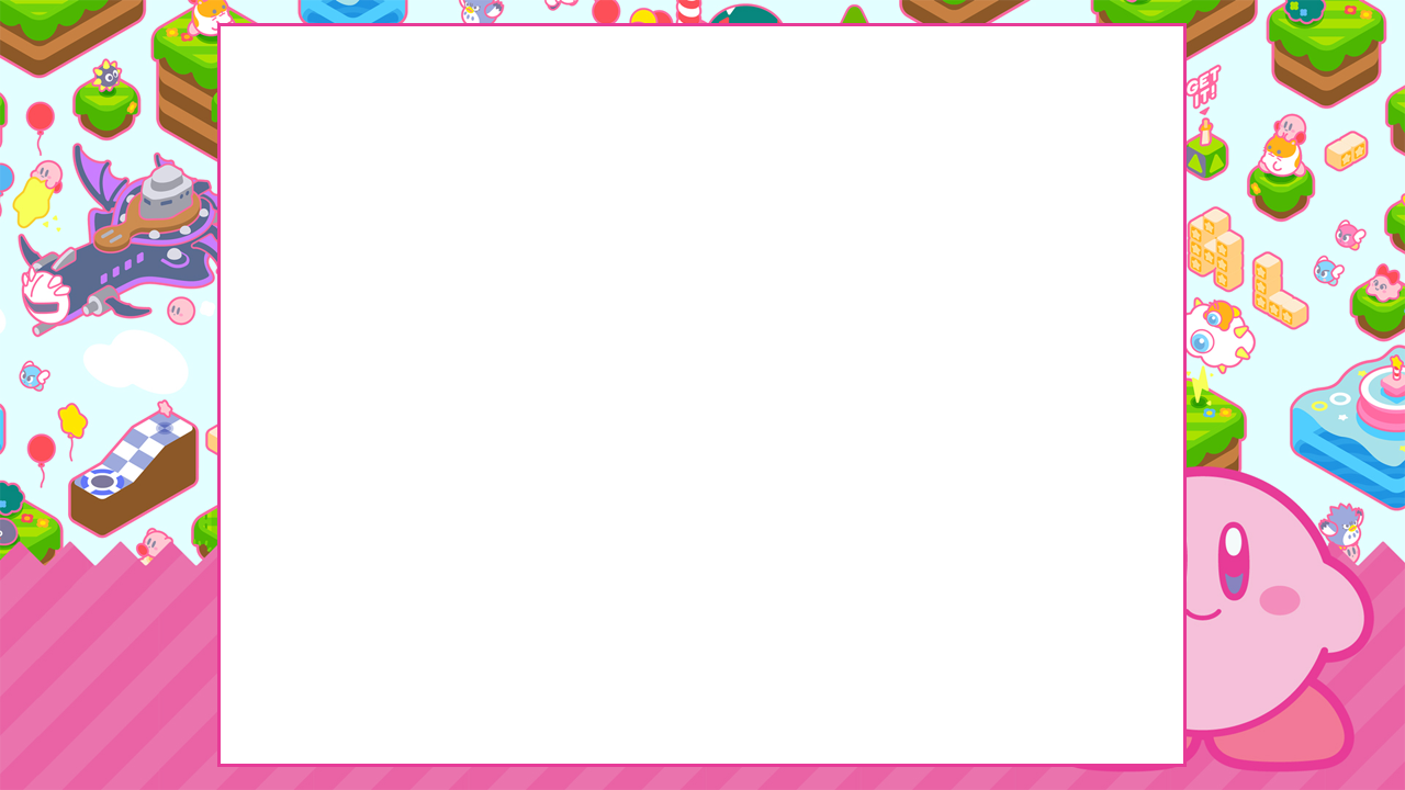 Final Fantasy Vi - Kirby (1280x720), Png Download