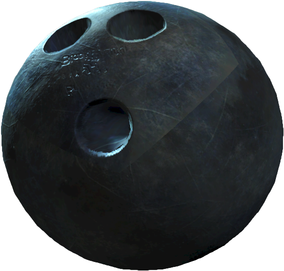 Fo4 Bowling Ball - Circle (662x638), Png Download